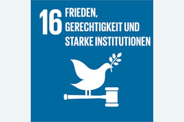 UN  Agenda 2030: Nachhaltigkeitsziel 16
