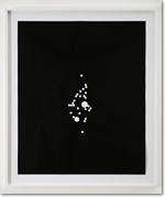 97 Fotogramm, Fotogramm, s/w –Barytpapier, 97g, 60,5x50,5 cm, 2003/2007