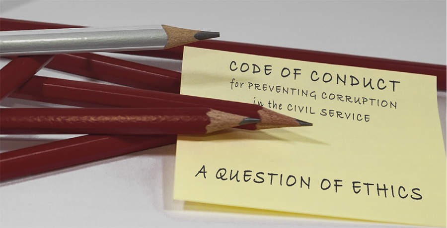Code of Conduct for preventing corruption in the civil service