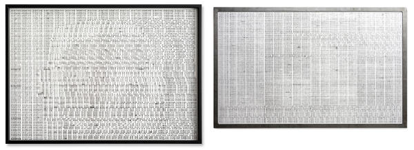 Selbstportrait, 2015, 48,5 x 68,5 cm/Demonstration, 2015, 81,7 x 130,9 cm; Digitaler Pigmentprint von analogem Negativ, kaschiert