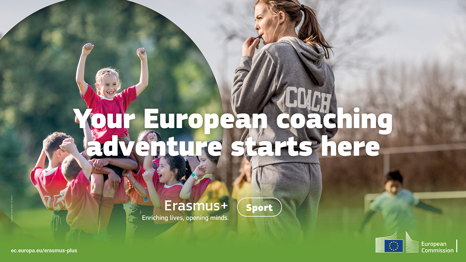 Erasmus + Sport Sujet Web 2 (c) European Commission
