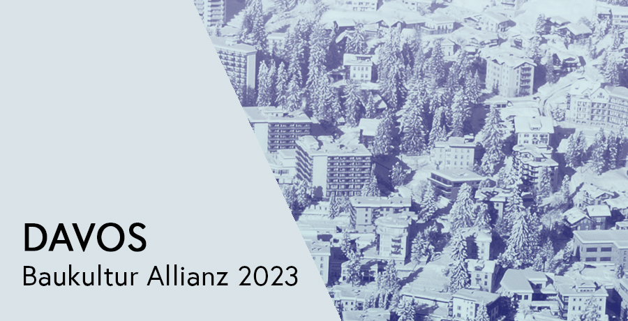 Davos Baukultur Allianz 2023