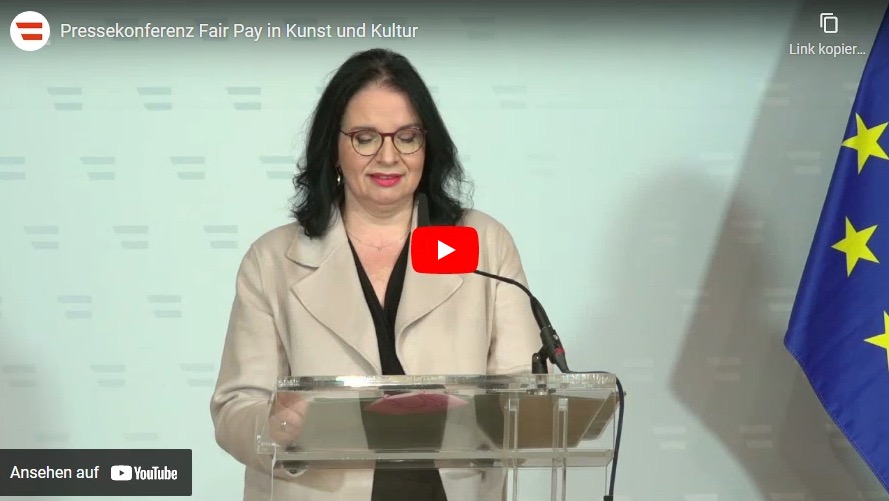 Youtube Video PK Fair Pay in Kunst und Kultur